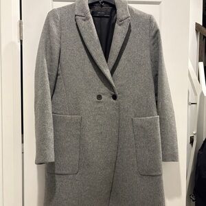 Zara Basic Outerwear Trench Coat